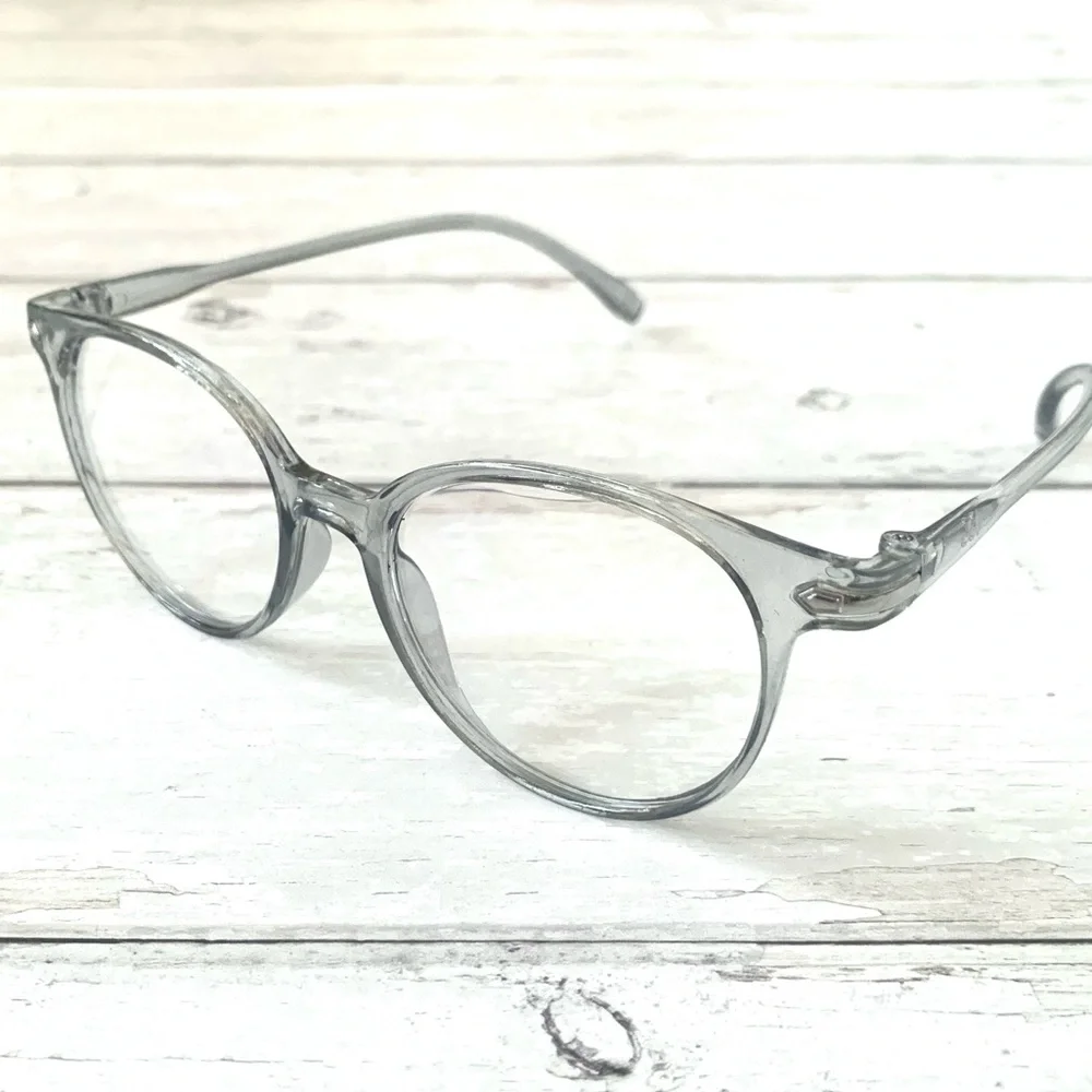 Bluelight Blocking Computer Anti Eye Strain Glasses Gray Unisex Mens Womens NEW